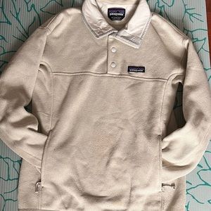 Cream colored Patagonia Fleece